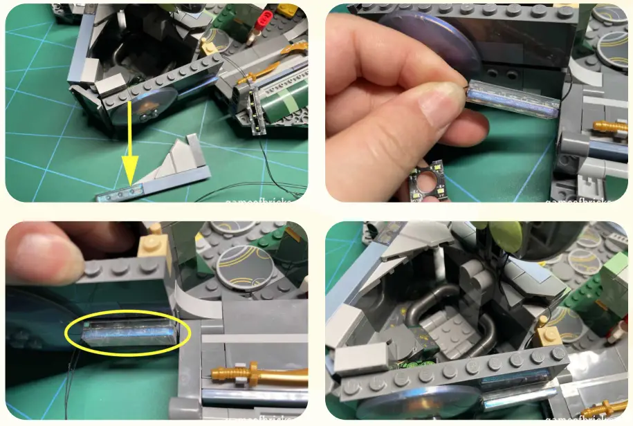 GAME OF BRICKS 76156 Light Kit for Rise of the Domo - 5