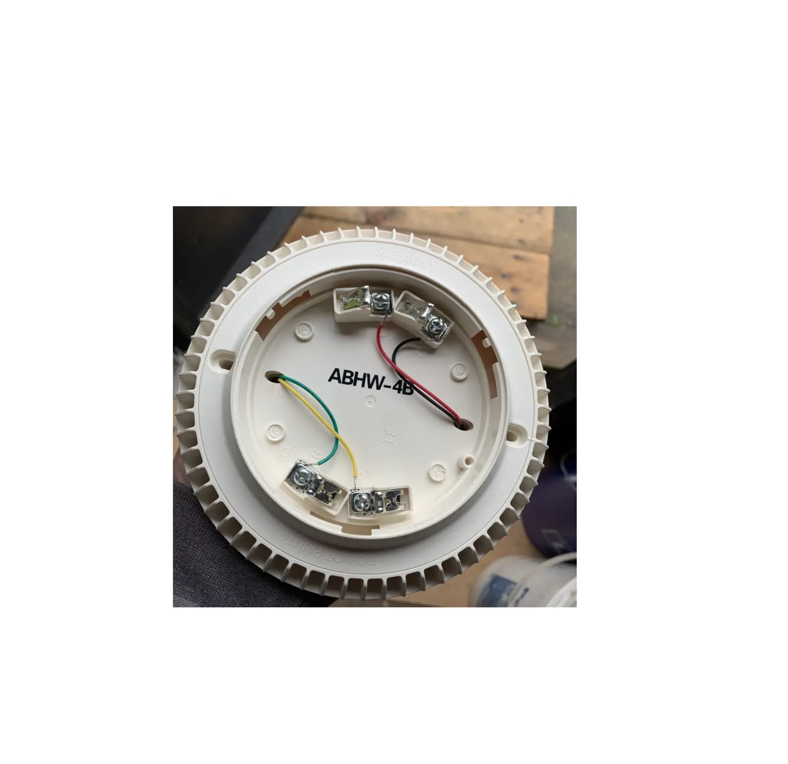 Siemens Abhw-4bz Intelligent Audible Base Instruction Manual