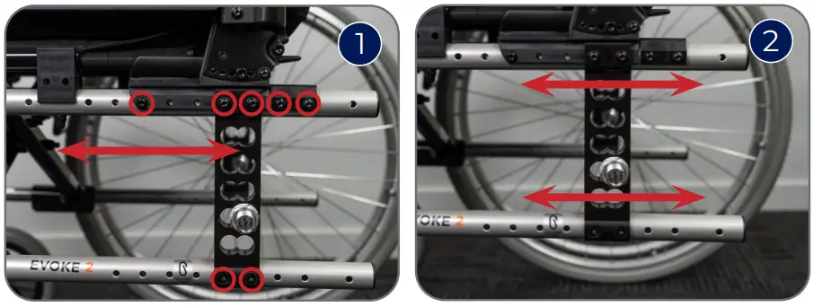 aspire EVOKE 2 Wheelchair - Assembly 17