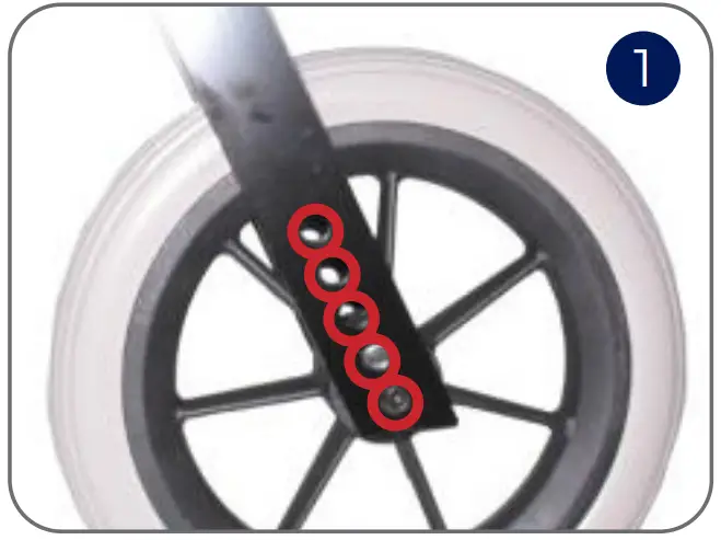 aspire EVOKE 2 Wheelchair - Assembly 19