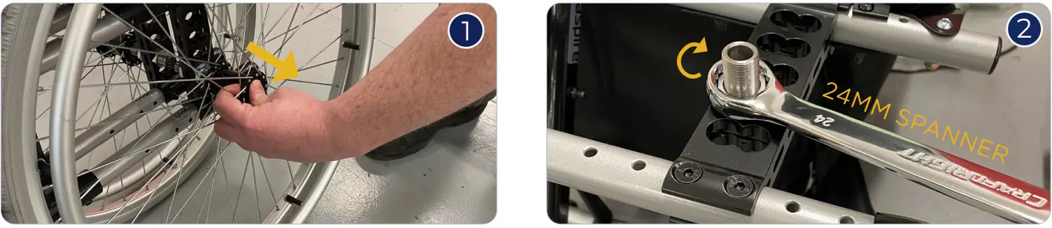 aspire EVOKE 2 Wheelchair - Assembly 42