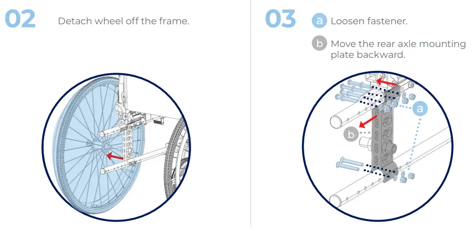 aspire EVOKE 2 Wheelchair - Assembly 48