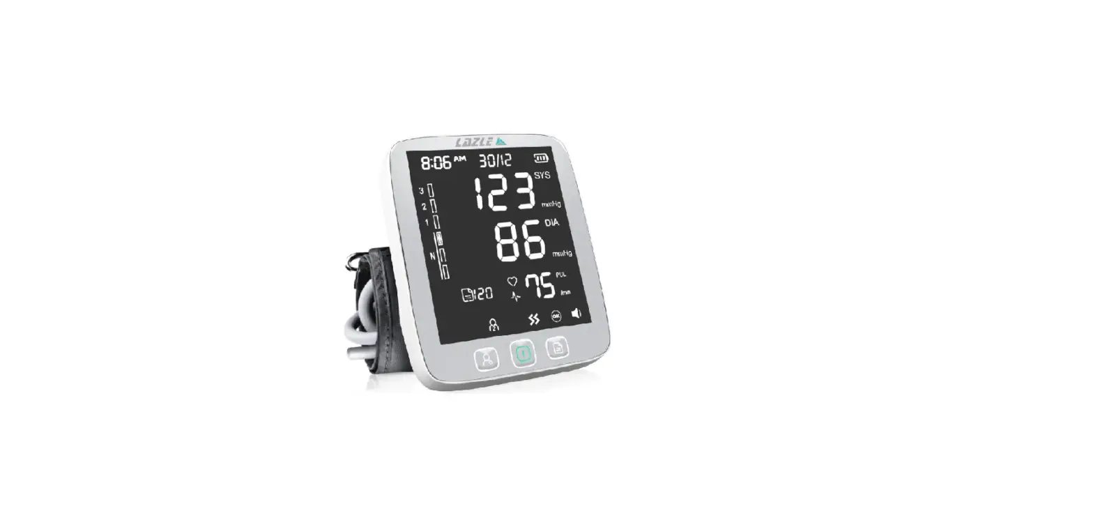 Lazle Jpd-ha101 Fully Automatic Upper Arm Blood Pressure Monitor User Manual Lazle Jpd-ha101 Fully Automatic Upper Arm Blood Pressure Monitor User Manual