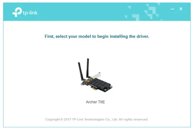 tp-link Archer T6E AC1300 Wireless Dual Band PCI Express -- installation