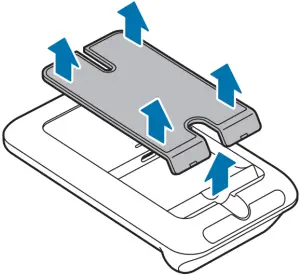 EP-N3300TBEGGB - Charging mobile device with the phone stand upright 1a