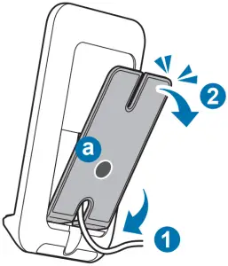 EP-N3300TBEGGB - Charging mobile device with the phone stand upright 2a