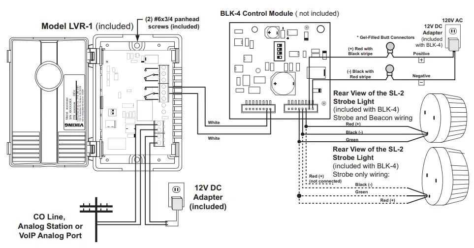 VIKING Line Verification Relay LVR 1- Dead Phone Line2
