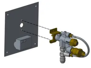 THE OUTDOOR GREATROOM Alcott Fire Table ALC 1224 - sparker box