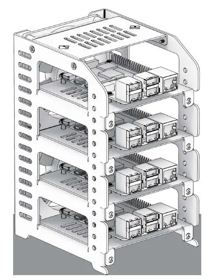 Uctronics U6169 Raspberry Pi Cluster User Guide