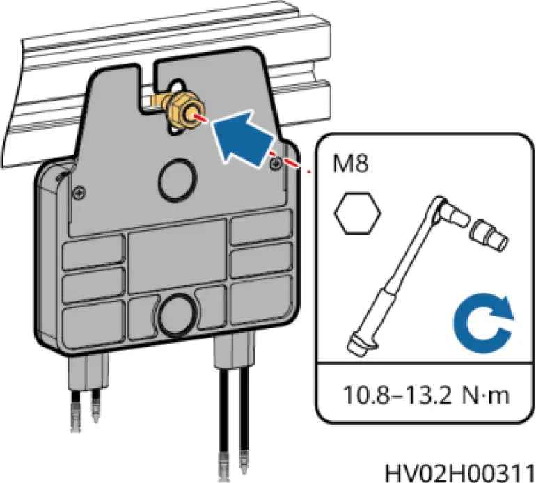 Installation on Extruded Aluminum Profile 03