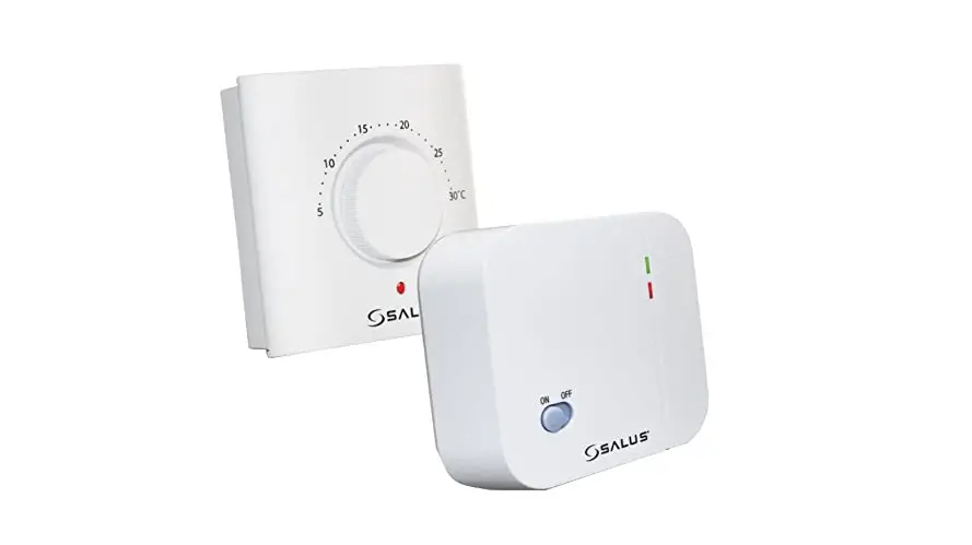 Salus Ert20rf Wireless Non-programmable Electronic Thermostat User Manual Salus Ert20rf Wireless Non-programmable Electronic Thermostat User Manual