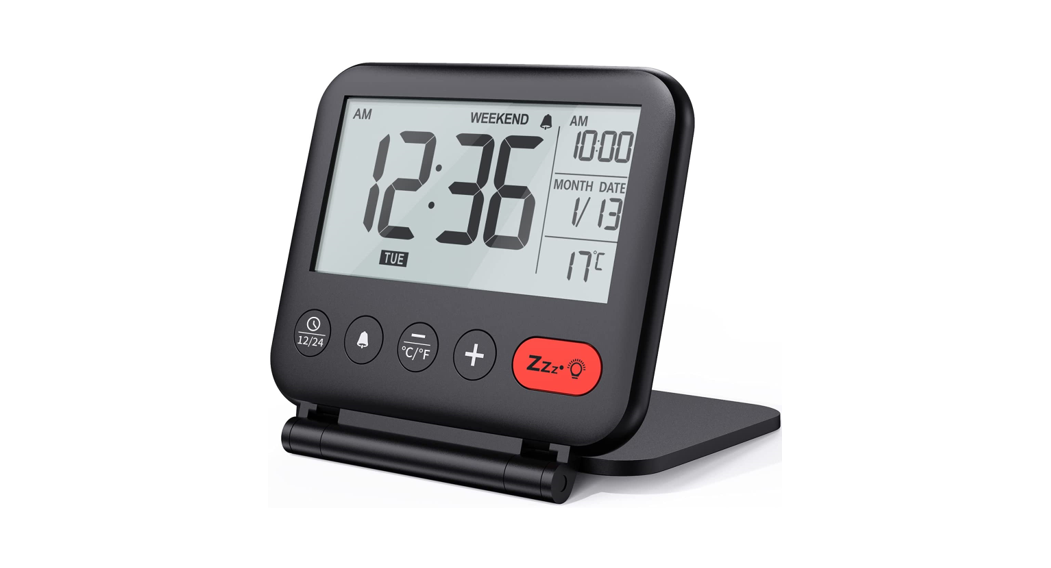 Noklead Nk5247 Digital Travel Alarm Clock User Guide