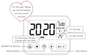 NOKLEAD NK5247 Digital Travel Alarm Clock - figure 1