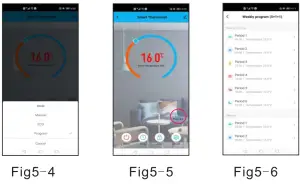 Somgoms TP528 WiFi Heating Room Thermostat - explanation1
