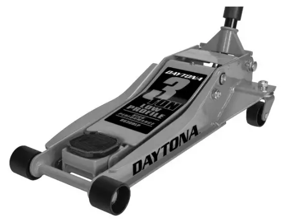 DAYTONA 64780 3 Ton Low Professional Rapid Pump Floor Jack Owner's
