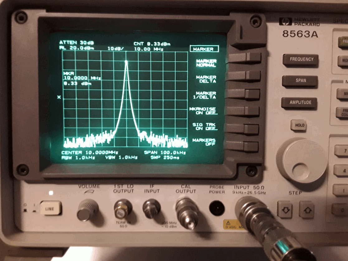 DXpatrol GPSDO 2.0 - SA signal