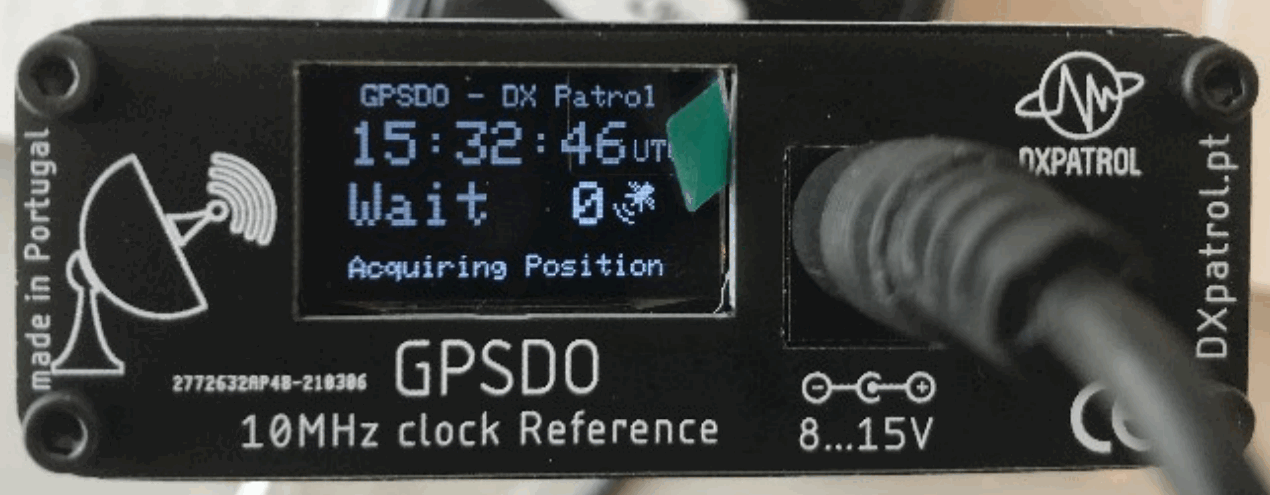 DXpatrol GPSDO 2.0 - UTC