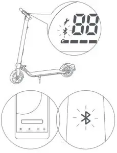 ninebot E22E Kick Scooter - connection.