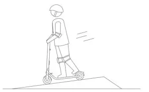 ninebot E22E Kick Scooter - high speed