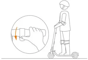 ninebot E22E Kick Scooter - motor
