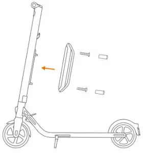 ninebot E22E Kick Scooter - rubber stopper
