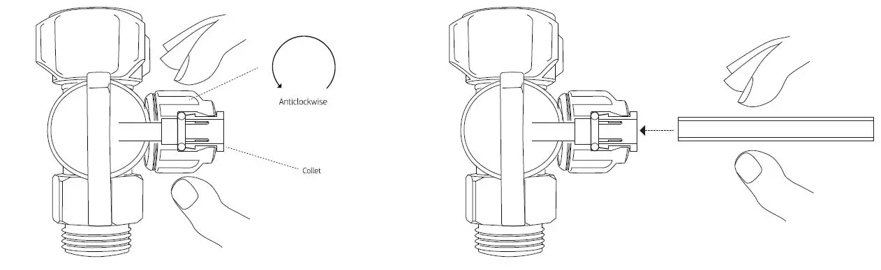 Figure 3 - SmartTee™ Quick Connect Fitting 1