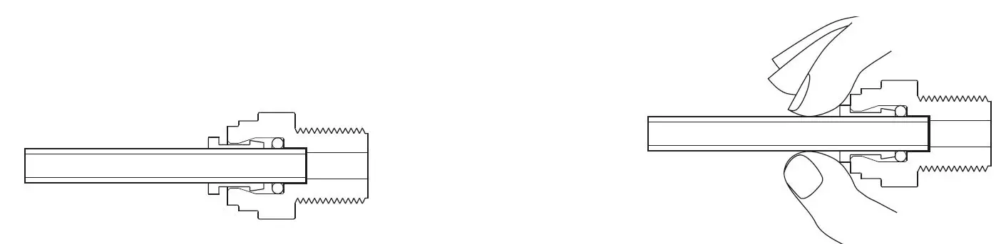 Figure 4 - How To Use Quick Connect Fittings 2