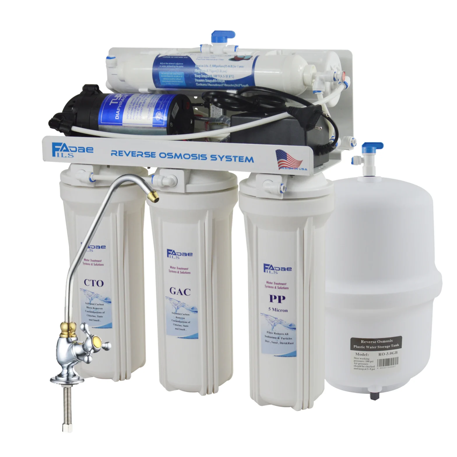 Puretec Ro Series Reverse Osmosis Under Sink Water Filter Systems User Guide