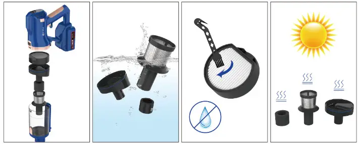 UMLo V111 Cordless Vacuum - Clean