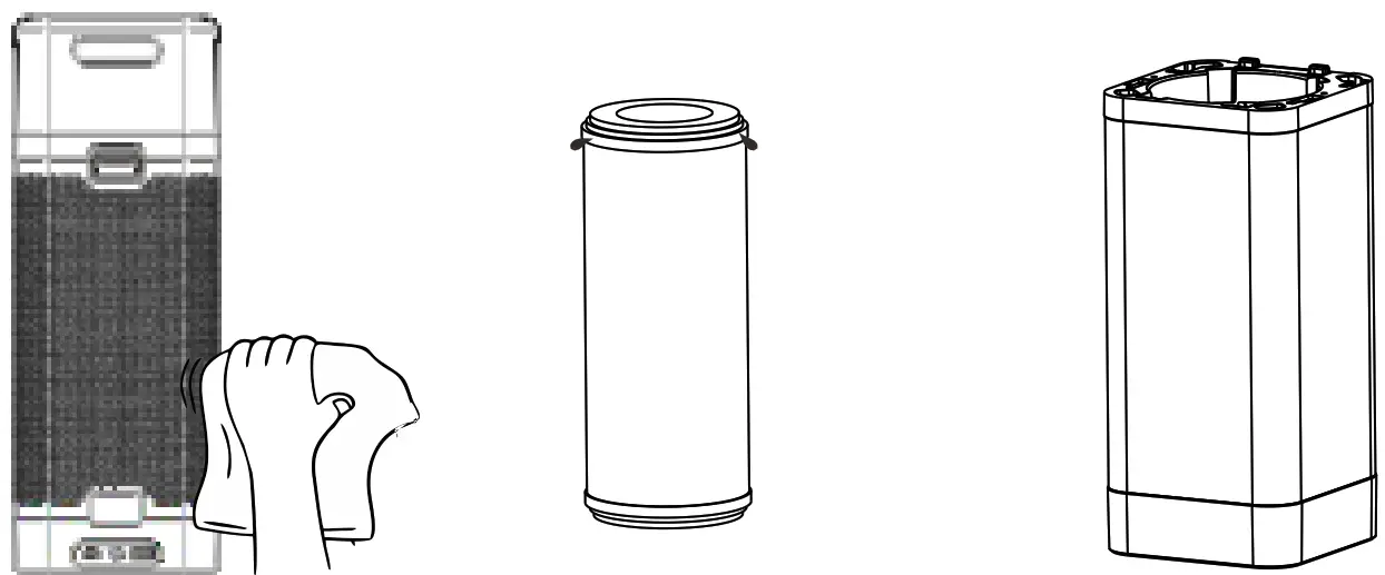 Zhongshan Turbos Technology DK01 Multi Function air purifier - COVER MACIN