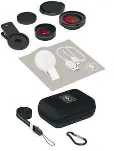 POWER TO GO Lens Pro Kit for Phone and Tablet - in the kit
