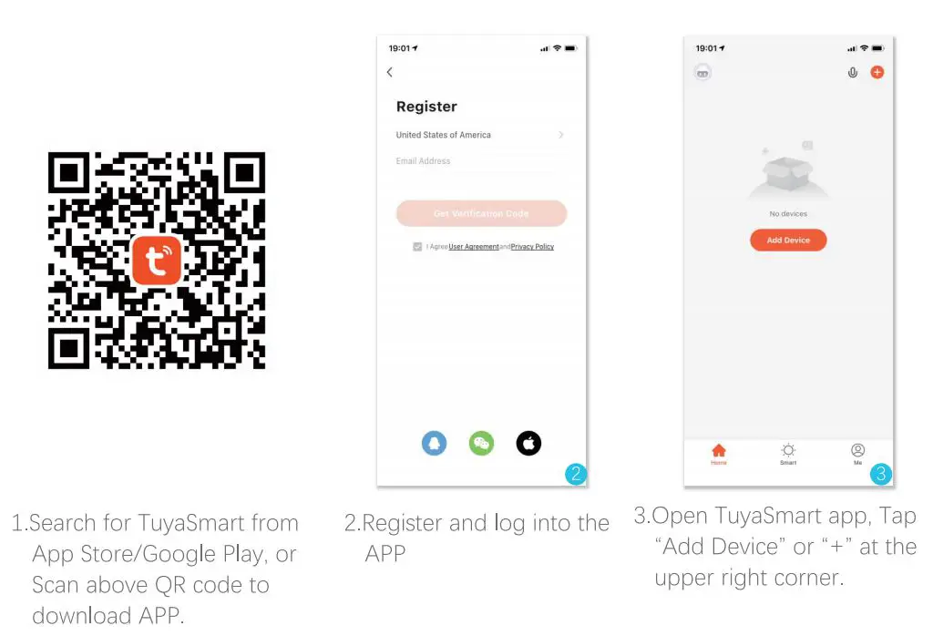 Tikom G7000 Robot Vacuum Cleaner User Guide - App Connection