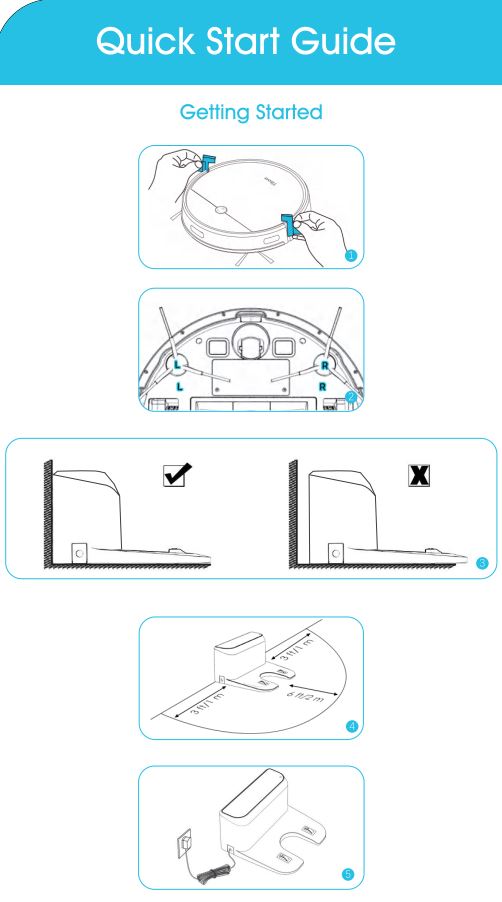 Tikom G7000 Robot Vacuum Cleaner User Guide