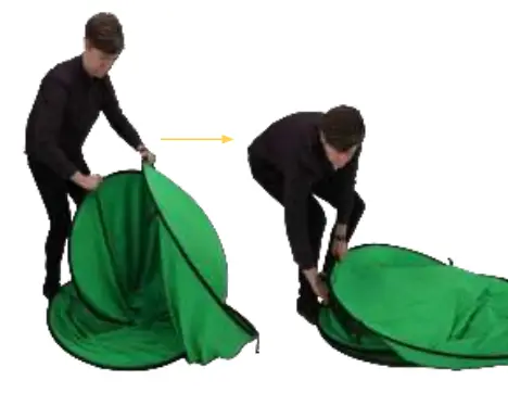 impact 8x10 ft Collapsible Background 3