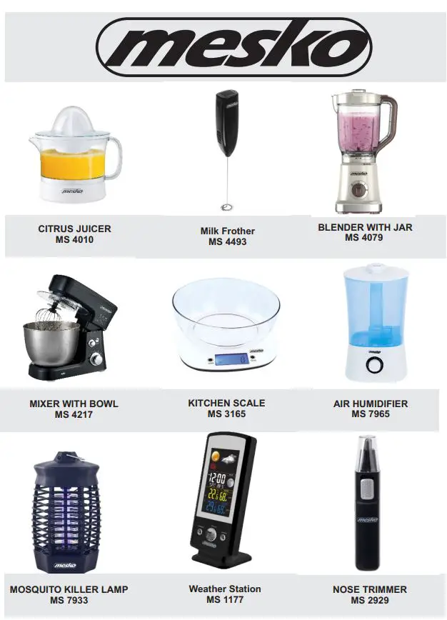 mesko MS 7710 Quartz Electric Heater User Manual - Other Product