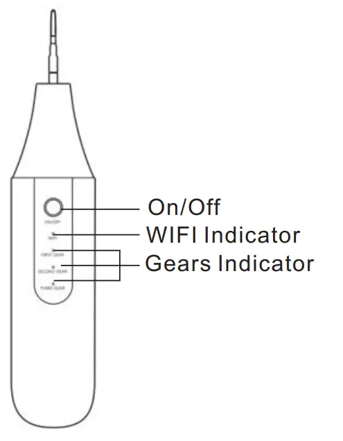 Shenzhen Biaoot Intelligent Innovation T03 Visual Ultrasonic Dental Scaler-Instruction