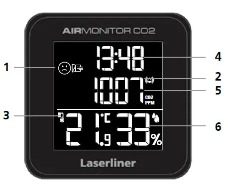 Laserliner CO2 Air Monitor 2
