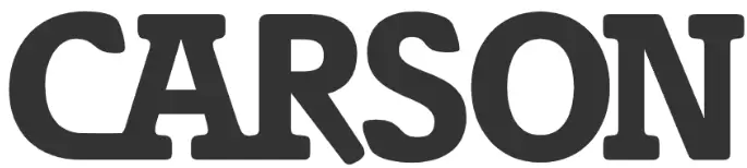 CARSON HU- 401 AdventurePak with 5x30 Roof Prism Binoculars LOGO