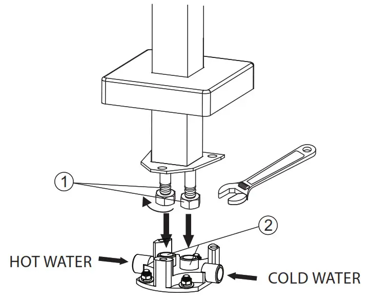 H-140-TFMSHCH - Connect flexible hose