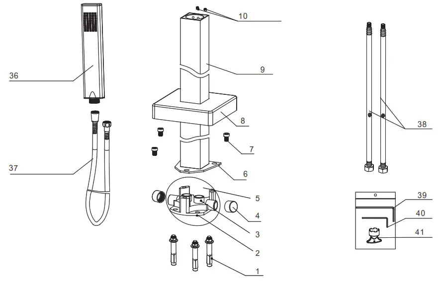 H-140-TFMSHCH - PARTS LIST 2