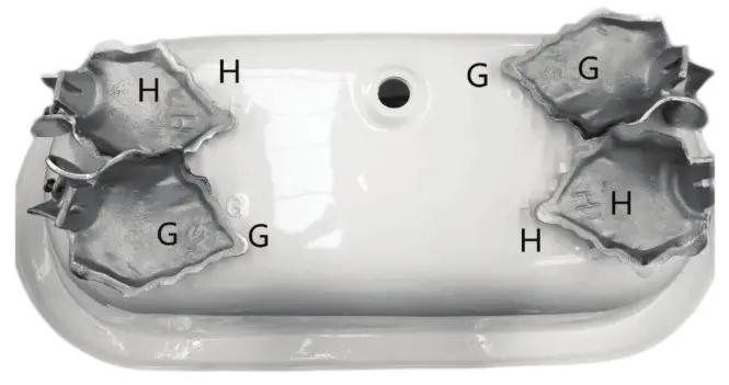 Streamine Clawfoot Bathtub - CONFIGURATION
