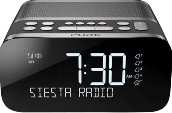 PURE 1852595 S6 Siesta Radio Alarm Clock