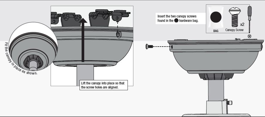 Hunter -59461- Warrant -Fan 60 Inch- Noble -Bronze FIG -13