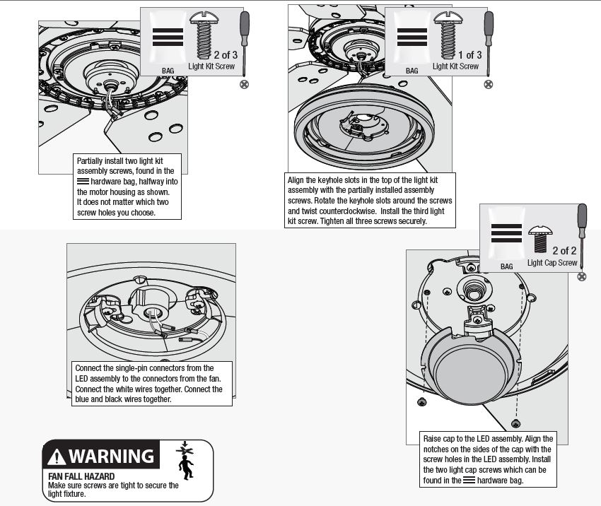 Hunter -59461- Warrant -Fan 60 Inch- Noble -Bronze FIG -15