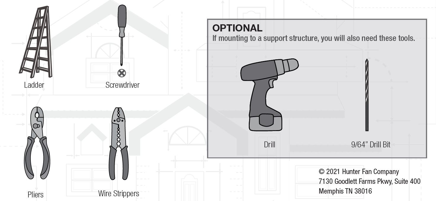 Hunter -59461- Warrant -Fan 60 Inch- Noble -Bronze FIG -2