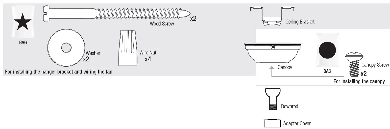 Hunter -59461- Warrant -Fan 60 Inch- Noble -Bronze FIG -3