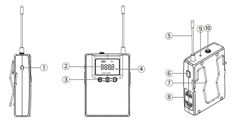 TAKSTAR-X3HH-UHF-wireless-Microphone-4