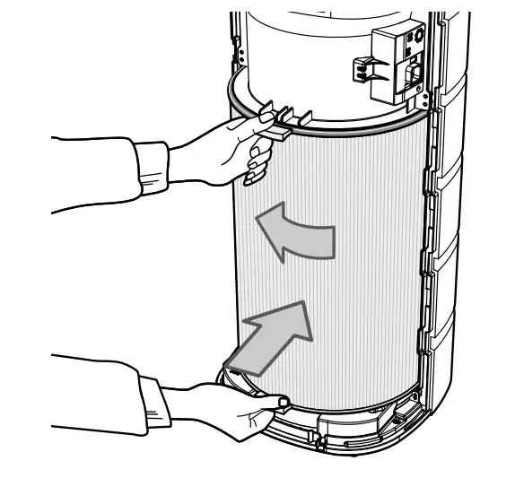 Carrier Klarwind 23S Room Air Purifier - close contact