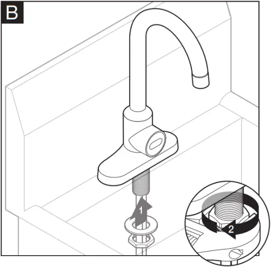 WASH-2 - INSTALLING FAUCET 2
