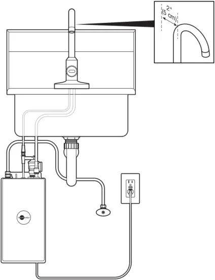 in sink erator WASH-2 - Fig. 1